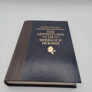 Sir Arthur Conan Doyle The Adventures of Sherlock Holmes Hardcover 1987 Ex Con